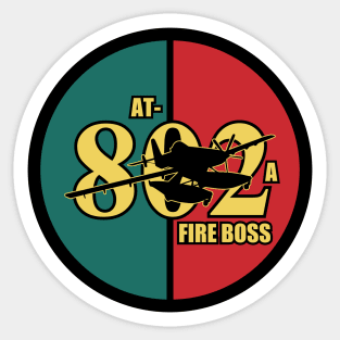 Portuguese AT-802 Fire Boss Sticker